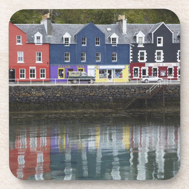 Posavasos Frente al mar, Tobermory, Isla de Mull, Escocia, (Frente)
