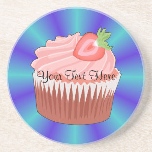 Posavasos Fresa Cupakes Coaster