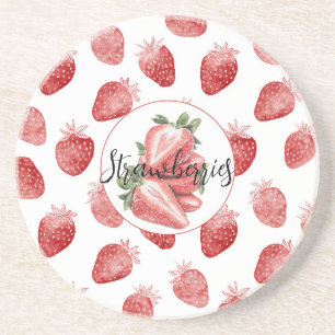 Posavasos Fresas Rojas Fruta