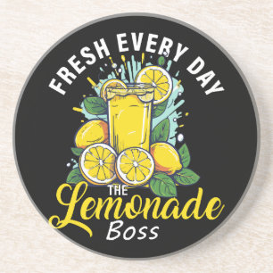 Posavasos Fresco Todos Los Días El Jefe De La Limonada