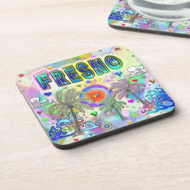Posavasos Fresno Deep Dream Coaster (Lado Izquierdo)