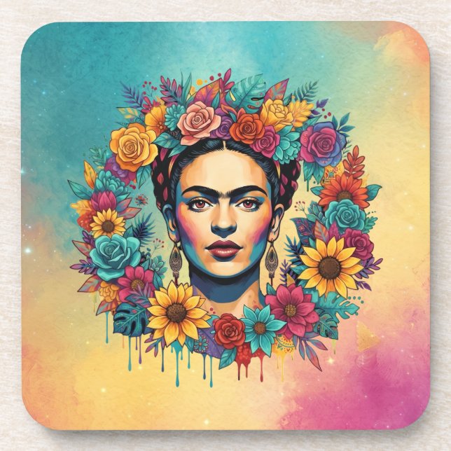 Posavasos Frida Kahlo (Frente)