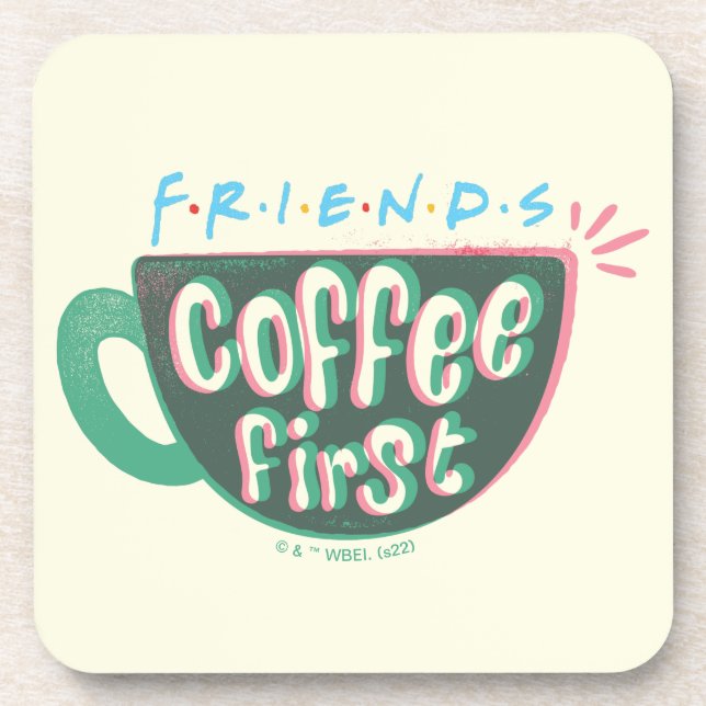 Posavasos FRIENDS™ | Café Primero (Frente)