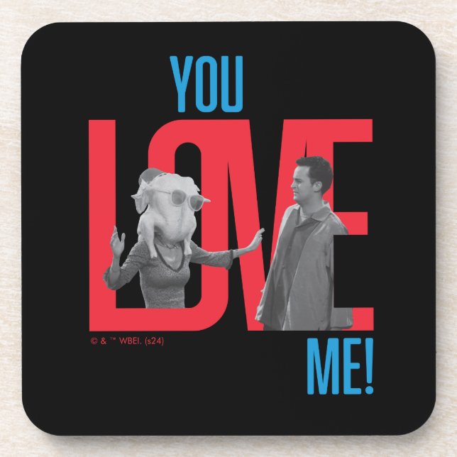 Posavasos FRIENDS™ | Cita de Te Amo (Frente)