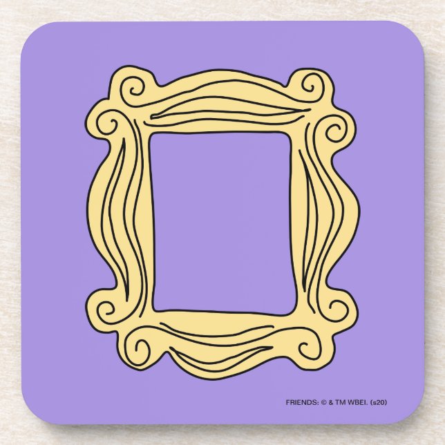Posavasos FRIENDS™ | Marco de mirilla (Frente)