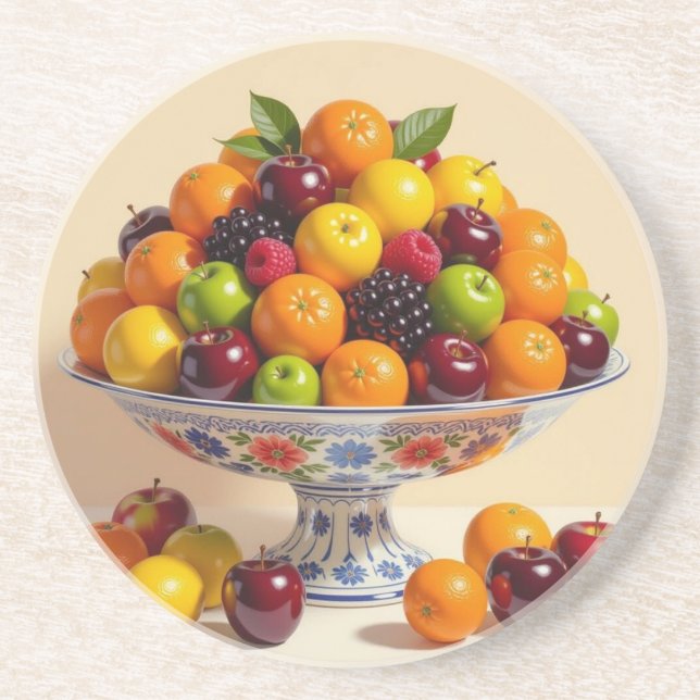 Posavasos „Frische Vielfalt – Die Kraft des Obstes“ (Frente)