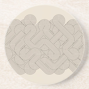 Posavasos Frontera abstracta