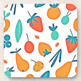 Posavasos Fruit Whimsy: Modelo de juego