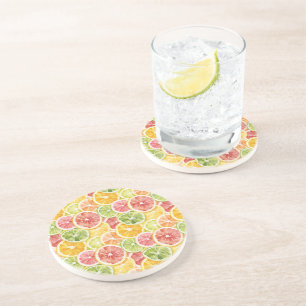 Posavasos Frutas Cítricas Lima Limón Naranja Toronja