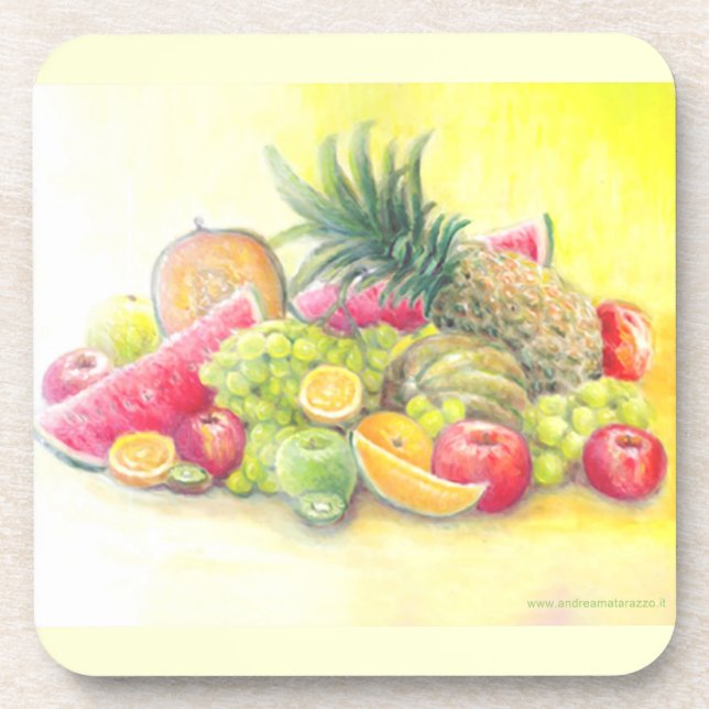 Posavasos Frutas felices (Frente)