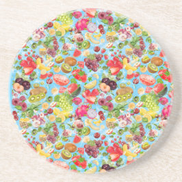 Posavasos Frutas tropicales apetitosas