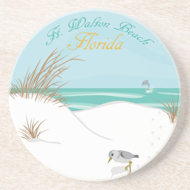 Posavasos Ft. Walton Beach (Florida) (Frente)
