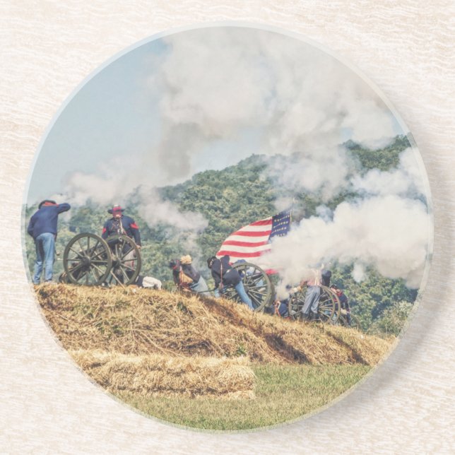 Posavasos Fuego de cañones (Frente)