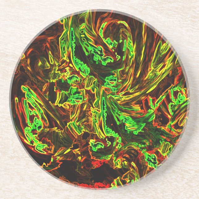 Posavasos Fuego de luna (Frente)