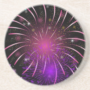 Posavasos Fuegos artificiales