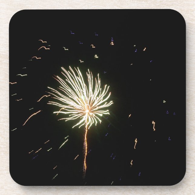 Posavasos Fuegos artificiales 1 (Frente)