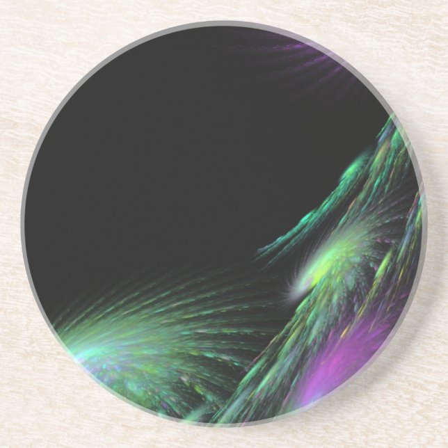 Posavasos Fuegos artificiales de Swirling (Frente)