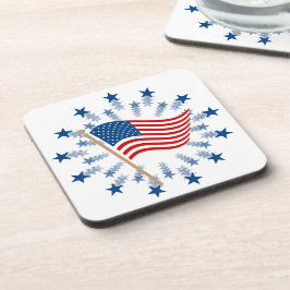 Posavasos Fuegos Artificiales en Estallido de Estrellas de l