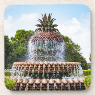 Posavasos Fuente de piña en Charleston, SC
