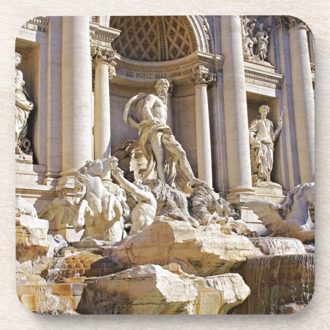 Posavasos fuente de trevi (Frente)