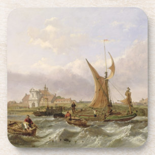 Posavasos Fuerte del tilburí - viento contra la marea, 1853