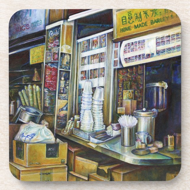 Posavasos Fuerzas cargadas emocionales de luz (Frente)