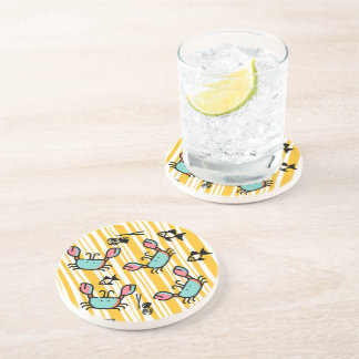 Posavasos Fun Seafood Crab Fish 