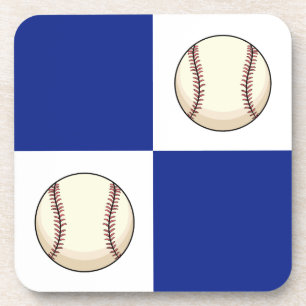 Posavasos Fundadosa plantilla de fotos de béisbol