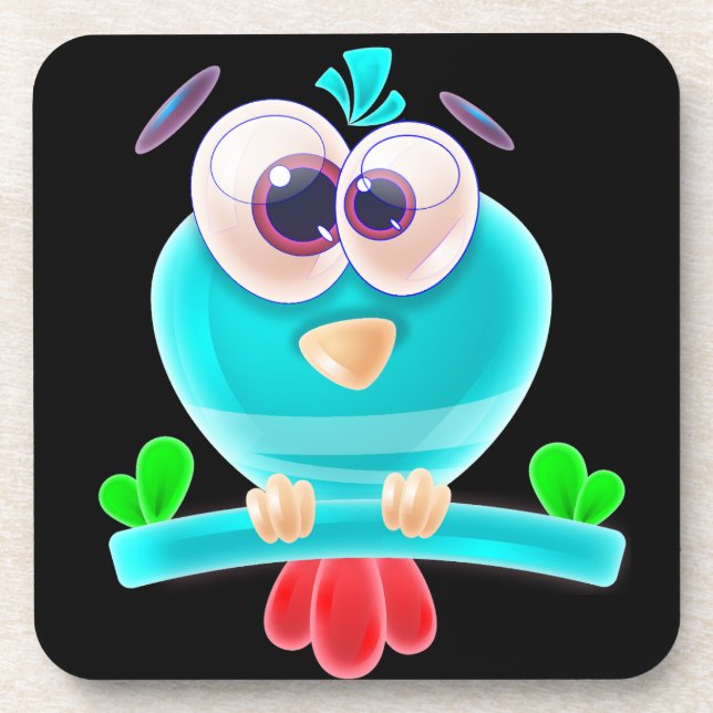 Posavasos Fundayas de reposo para aves Funky (Frente)