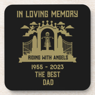 Posavasos Funeral de moto en memoria