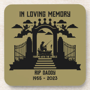 Posavasos Funeral de pesca en memoria