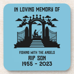 Posavasos Funeral de pesca en memoria