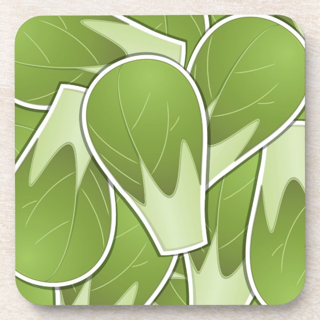 Posavasos Funky brussel sprout (Frente)