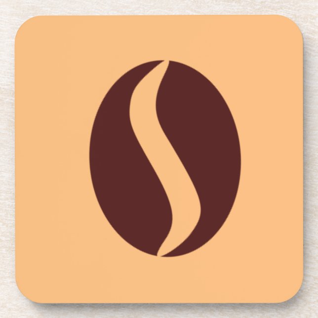 Posavasos Funky Coffee Bean (Frente)