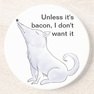 Posavasos Funny Aloof Schipperke Personalizado