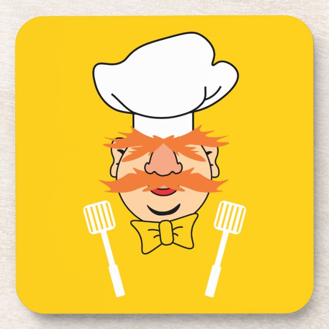 Posavasos Funny Chef Sueco (Frente)
