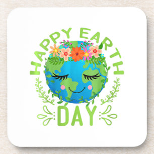 Posavasos Funny Earth Day Cita a la Tierra Guay Happy Earth