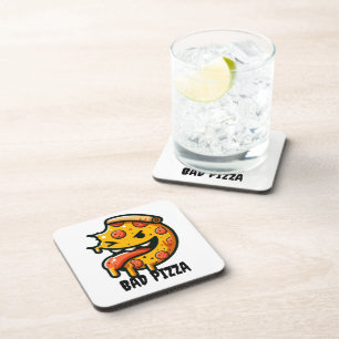 Posavasos Funny Face Pizza Coaster