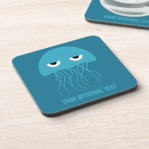 Posavasos Funny Jellyfish personalizados coasters