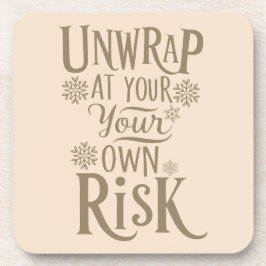 Posavasos Funny Navidades Beáis Coaster