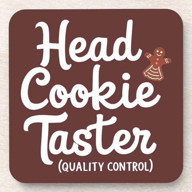 Posavasos Funny Navidades Beáis Coaster (Frente)