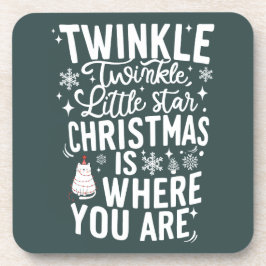 Posavasos Funny Navidades Beáis Coaster