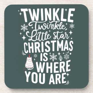 Posavasos Funny Navidades Beáis Coaster