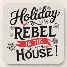 Funny Navidades Beáis Coaster