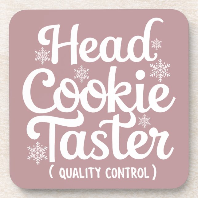 Posavasos Funny Navidades Beáis Coaster (Frente)