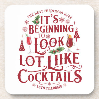 Posavasos Funny Navidades Beáis Coaster
