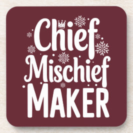 Posavasos Funny Navidades Beáis Coaster