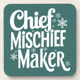 Posavasos Funny Navidades Beáis Coaster