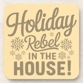 Posavasos Funny Navidades Beáis Coaster