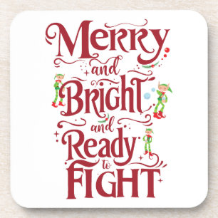 Posavasos Funny Navidades Beáis Coaster